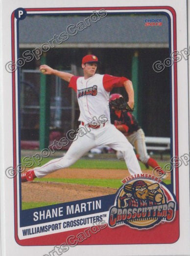 2013 Williamsport CrossCutters Shane Martin