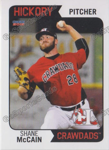 2015 Hickory Crawdads Shane McCain