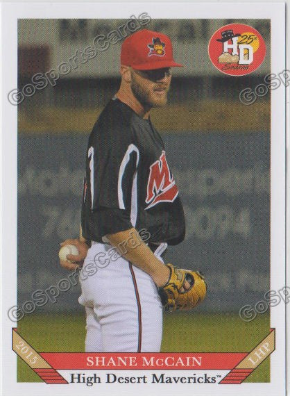 2015 High Desert Mavericks Shane McCain