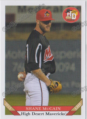 2015 High Desert Mavericks Shane McCain