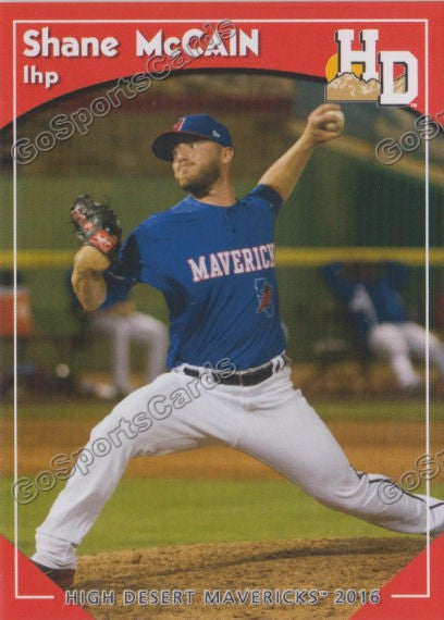 2016 High Desert Mavericks Shane McCain