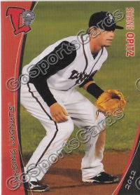 2012 Lansing Lugnuts Shane Opitz