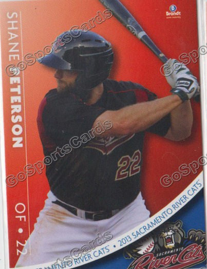 2013 Sacramento River Cats Shane Peterson