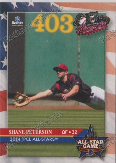 2014 Pacific Coast League All Star Shane Peterson