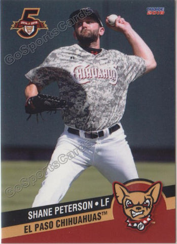2018 El Paso Chihuahuas Shane Peterson
