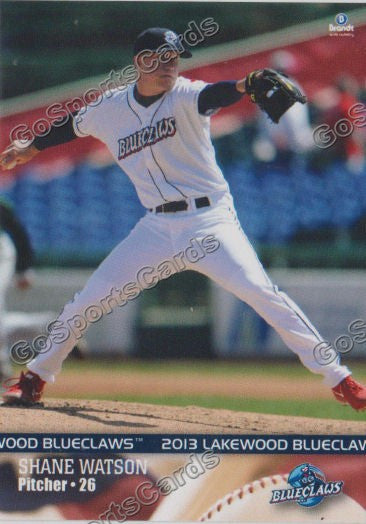 2013 Lakewood BlueClaws Team Set
