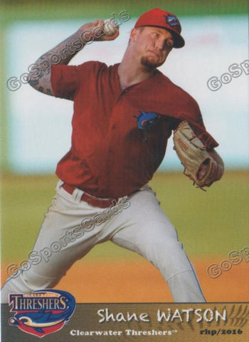 2016 Clearwater Threshers Shane Watson
