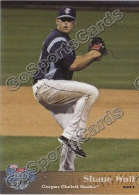 2011 Corpus Christi Hooks Shane Wolf
