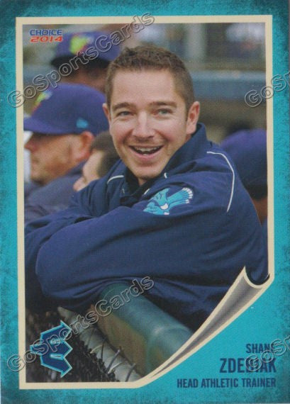 2014 Everett AquaSox Shane Zdebiak