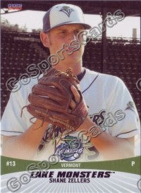 2010 Vermont Lake Monsters Shane Zellers