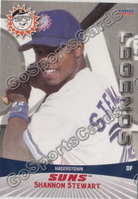 2011 Hagerstown Suns Legends Shannon Stewart