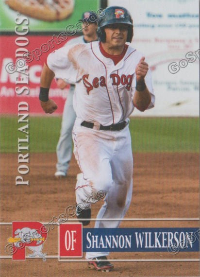 2014 Portland Sea Dogs Shannon Wilkerson