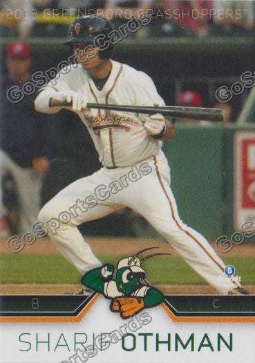 2013 Greensboro Grasshoppers Sharif Othman