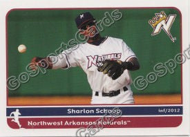 2012 Northwest Arkansas Naturals Sharlon Schoop
