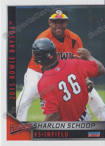 2015 Bowie Baysox Sharlon Schoop