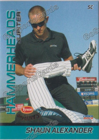 2013 Jupiter Hammerheads Shaun Alexander