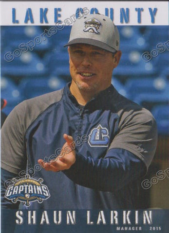 2015 Lake County Captains Shaun Larkin