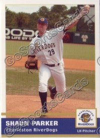 2005 Charleston RiverDogs Shaun Parker