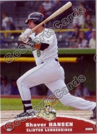 2009 Clinton LumberKings update 1 Shaver Hansen