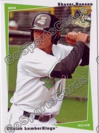2010 Clinton LumberKings Shaver Hansen