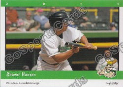 2011 Clinton LumberKings Shaver Hansen