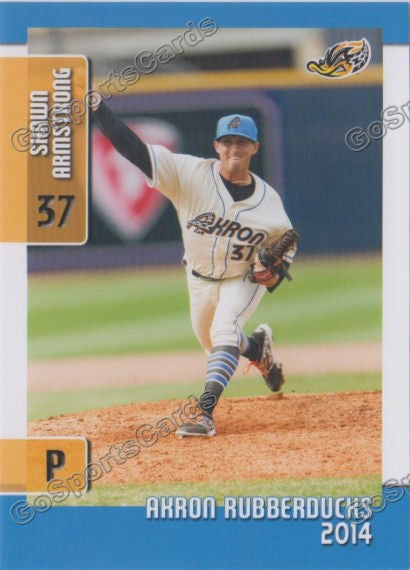 2014 Akron RubberDucks Shawn Armstrong