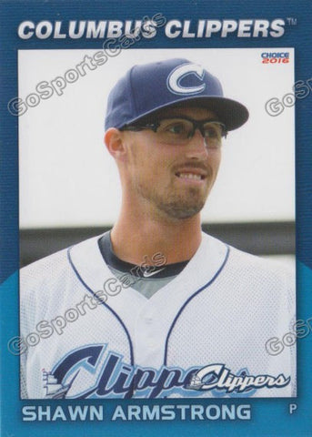 2016 Columbus Clippers Shawn Armstrong