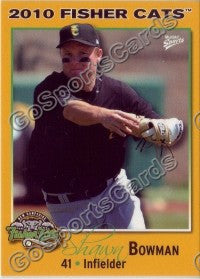 2010 New Hampshire Fisher Cats Shawn Bowman