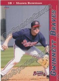 2011 Gwinnett Braves Shawn Bowman