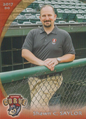 2017 Altoona Curve Shawn C Saylor
