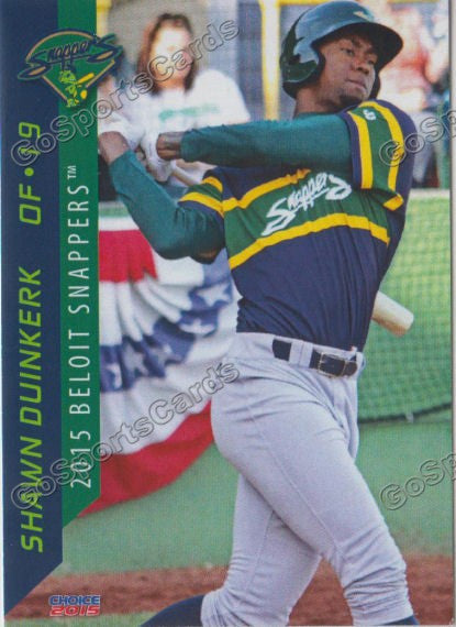 2015 Beloit Snappers Shawn Duinkerk