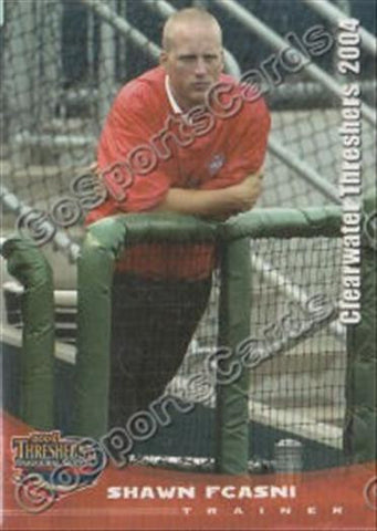 2004 Clearwater Threshers Shawn Fcasni