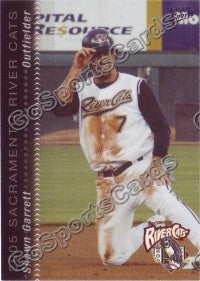2005 Sacramento River Cats Multi-Ad Shawn Garrett