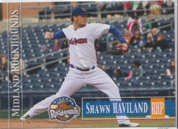 2014 Midland RockHounds Shawn Haviland