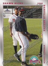 2008 Danville Braves Shawn Hicks