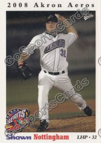 2008 Akron Aeros Shawn Nottingham