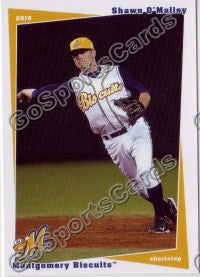 2010 Montgomery Biscuits Shawn O'Malley