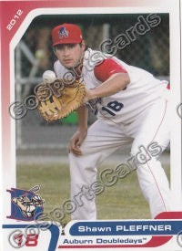2012 Auburn Doubledays Shawn Pleffner