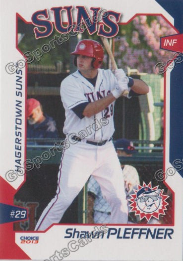 2013 Hagerstown Suns Shawn Pleffner