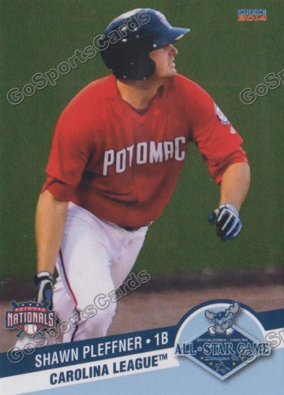 2014 Carolina League All Star Shawn Pleffner