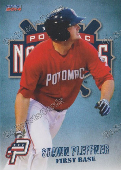 2014 Potomac Nationals Shawn Pleffner