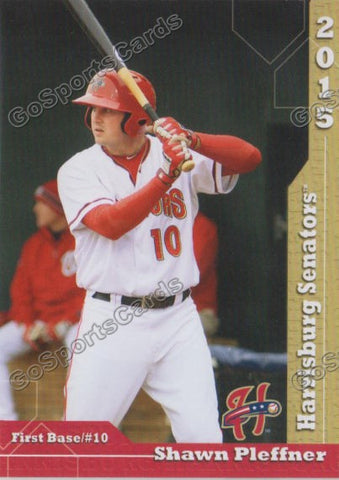 2015 Harrisburg Senators Shawn Pleffner