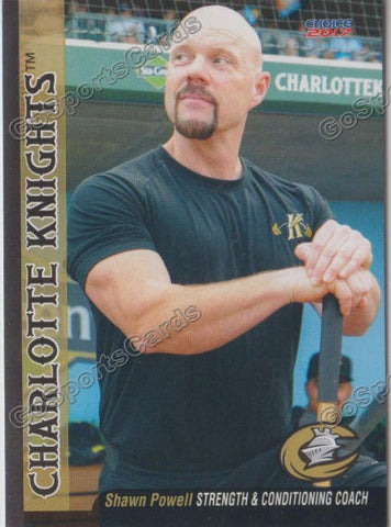 2017 Charlotte Knights Shawn Powell