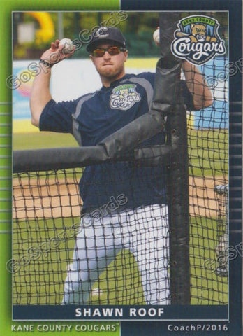 2016 Kane County Cougars Shawn Roof
