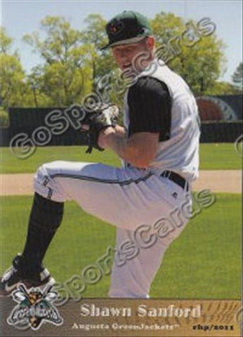 2011 Augusta GreenJackets Shawn Sanford