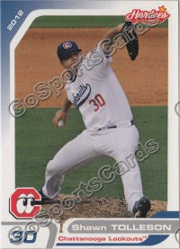 2012 Chattanooga Lookouts Shawn Tolleson