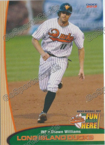 2012 Long Island Ducks Shawn Williams