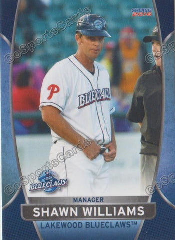 2016 Lakewood BlueClaws Shawn Williams