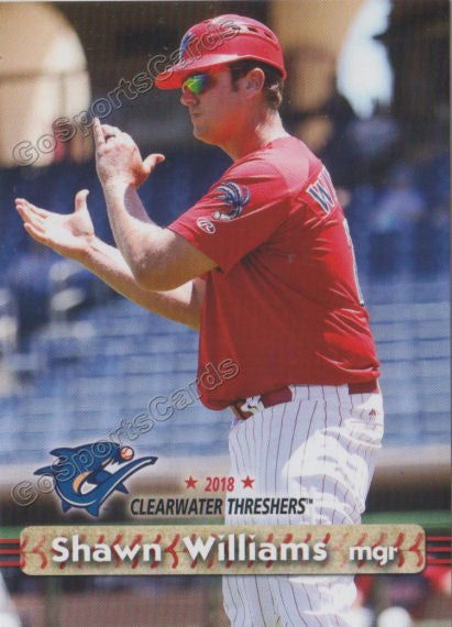 2018 Clearwater Threshers Shawn Williams