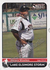 2012 Lake Elsinore Storm Shawn Wooten